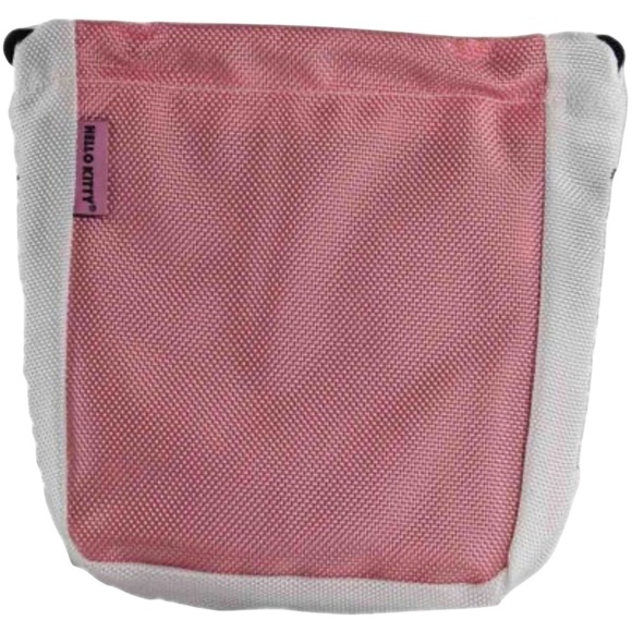 Hello Kitty Pink Golf Ball and Tee Drawstring Pouch - Picture 3 of 3